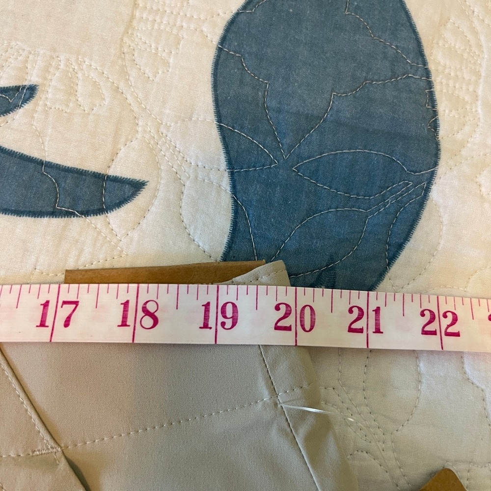 Eddie Bauer Women's WR Horizon High Rise Crop Pants Size 18 Pumice 50+UPF New - Picture 14 of 15